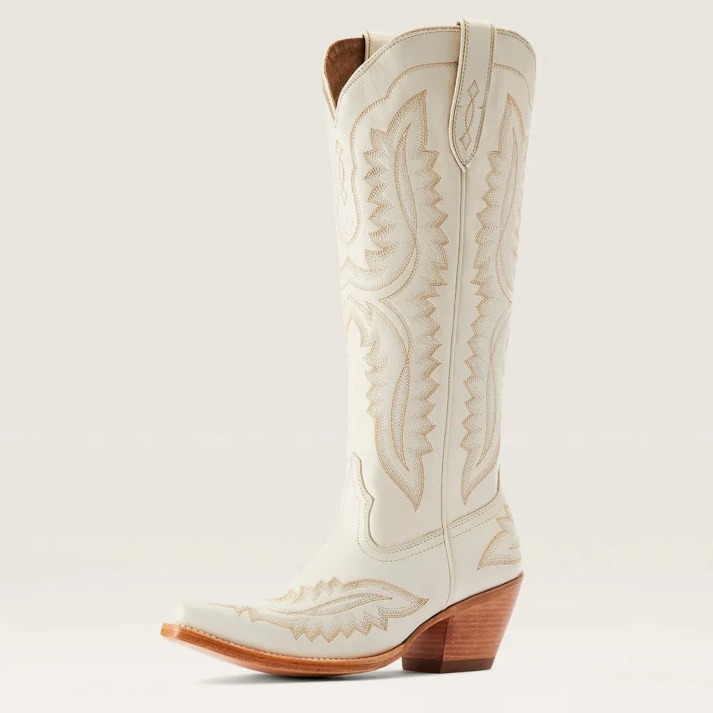 Gemma | Women's Pink Embroidered Western Cowboy Boots