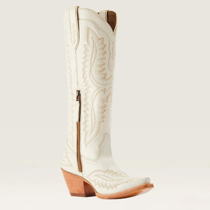 Gemma | Women's Pink Embroidered Western Cowboy Boots