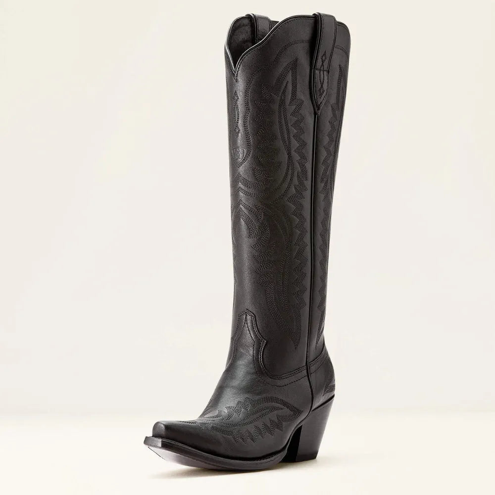Gemma | Women's Pink Embroidered Western Cowboy Boots