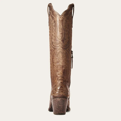 Gemma | Women's Pink Embroidered Western Cowboy Boots