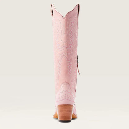 Gemma | Women's Pink Embroidered Western Cowboy Boots