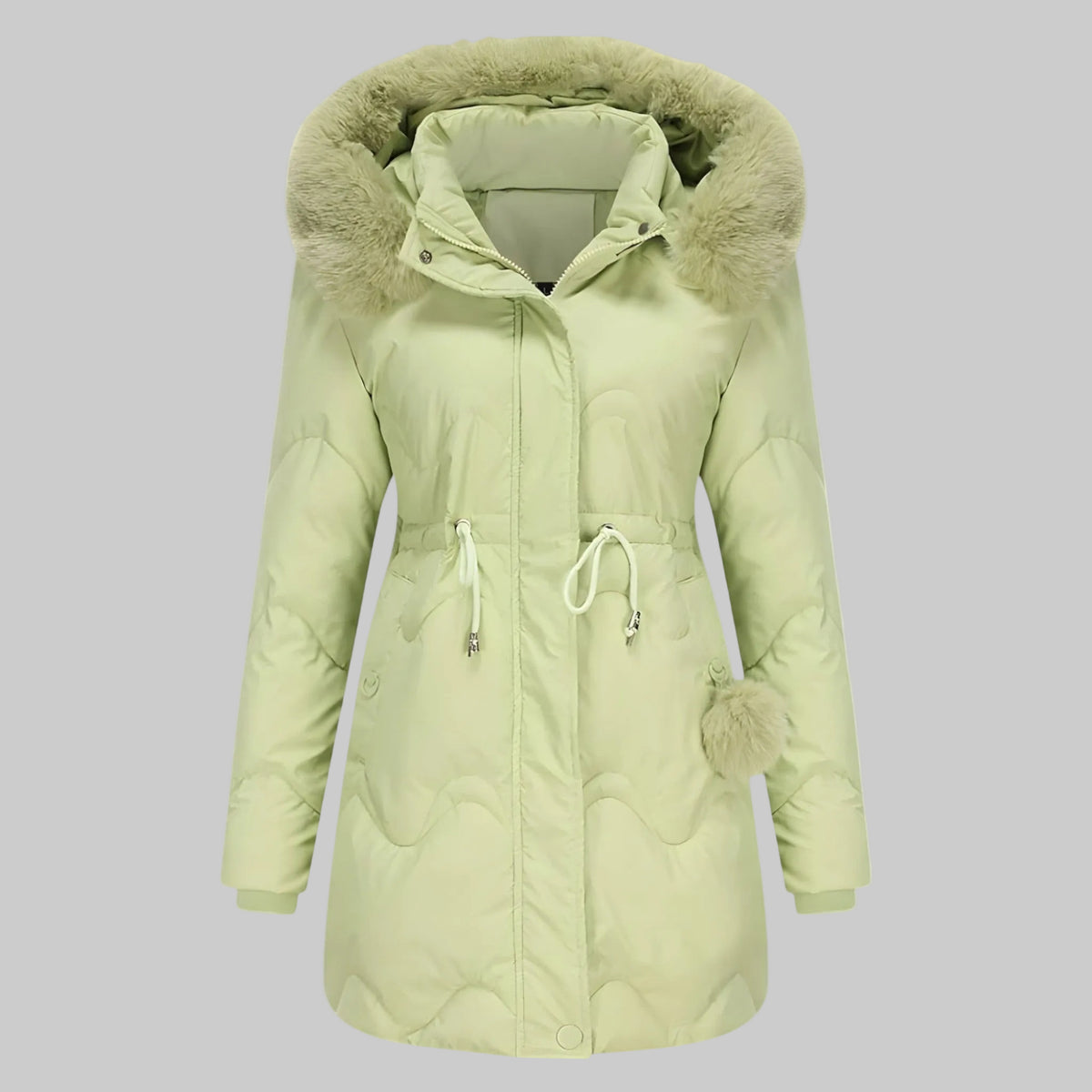 Georgia | Women's Quilted Hooded Winter Coat