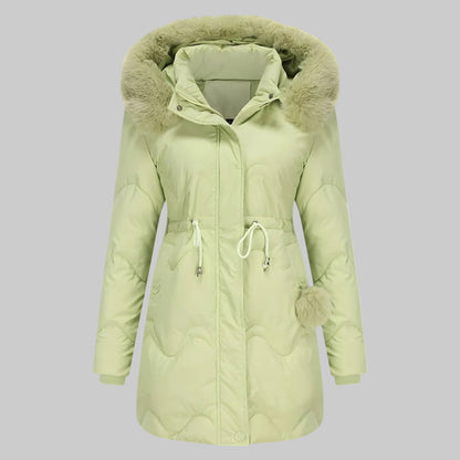 Georgia | Women's Quilted Hooded Winter Coat