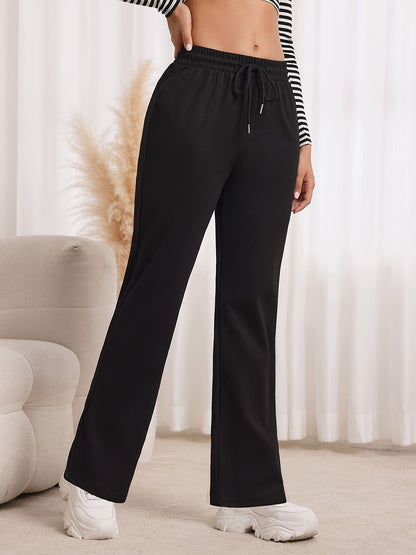 Georgia | Women's Relaxed Drawstring Straight-Leg Sweatpants