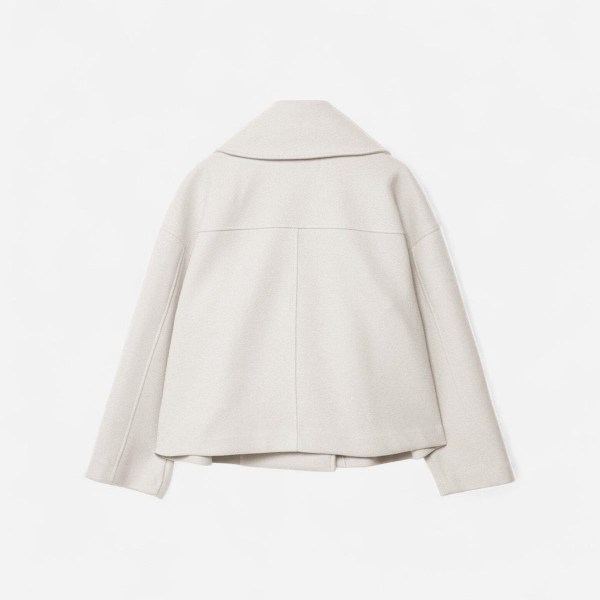 Grace | Women's Cropped Double-Breasted Short Winter Coat with Buttons