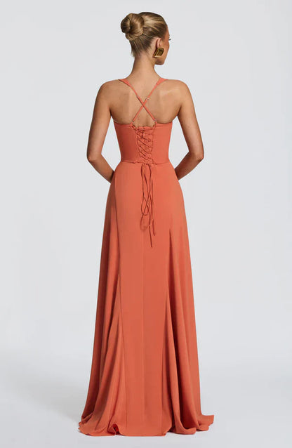 Naila | Women's Sweetheart Maxi Wedding Guest Dress
