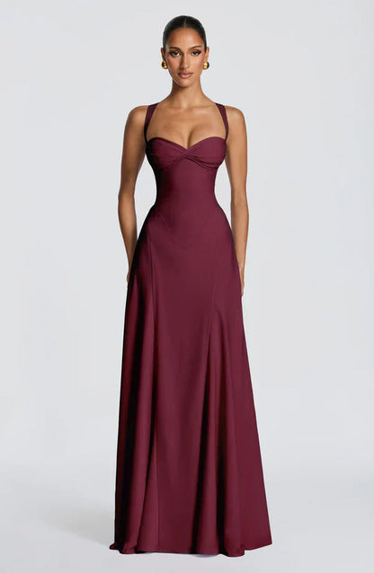 Naila | Women's Sweetheart Maxi Wedding Guest Dress