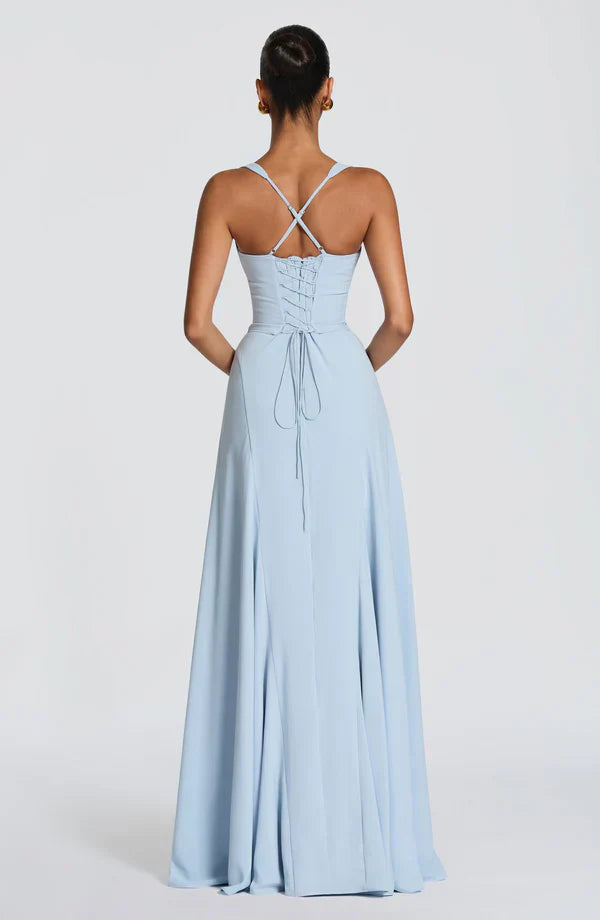 Naila | Women's Sweetheart Maxi Wedding Guest Dress