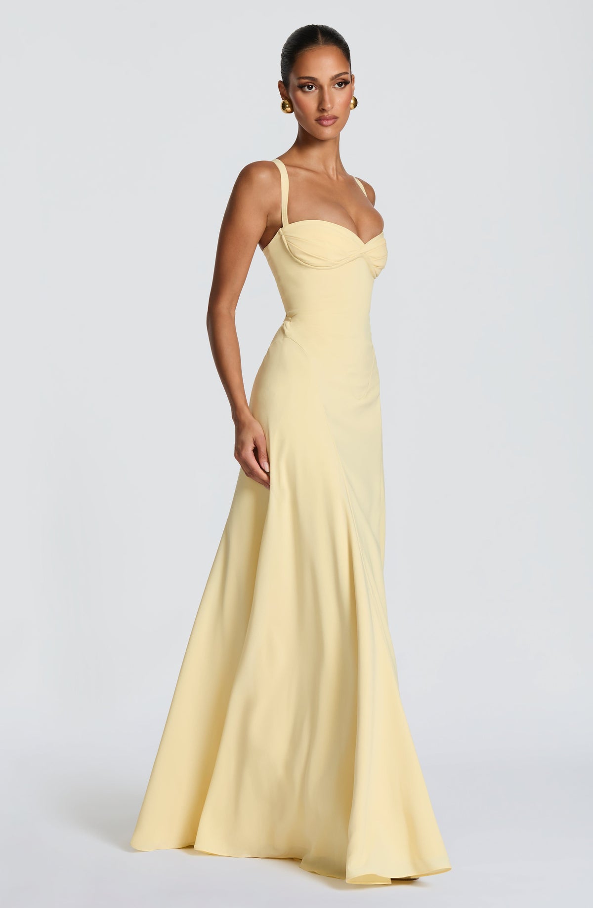 Naila | Women's Sweetheart Maxi Wedding Guest Dress