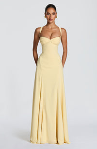 Naila | Women's Sweetheart Maxi Wedding Guest Dress