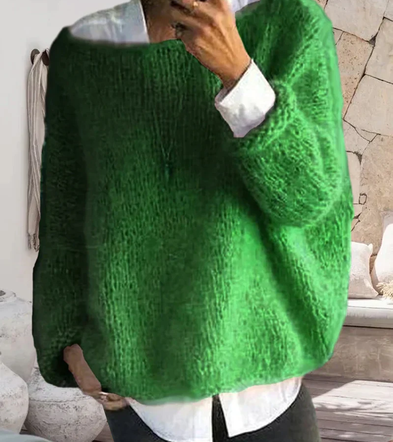 Jane | Women's Cozy Fluffy Oversized Sweater