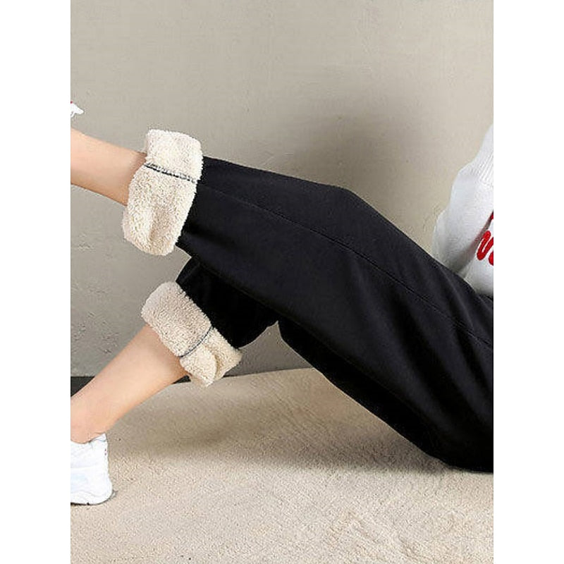 Joanne | Women's Casual Elastic Cuff Wide Leg Sweatpants