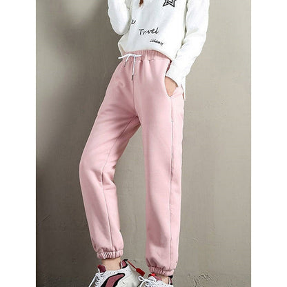 Joanne | Women's Casual Elastic Cuff Wide Leg Sweatpants