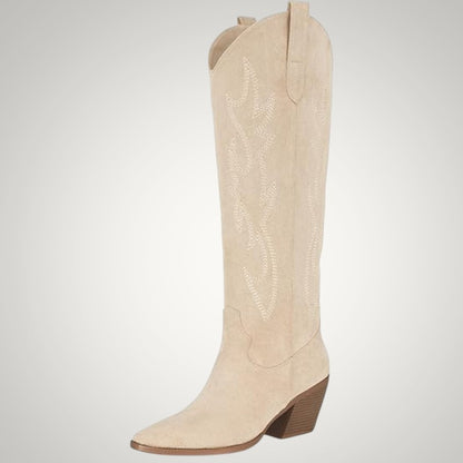 Ava | Women's Casual Knee-High Cowboy Boots