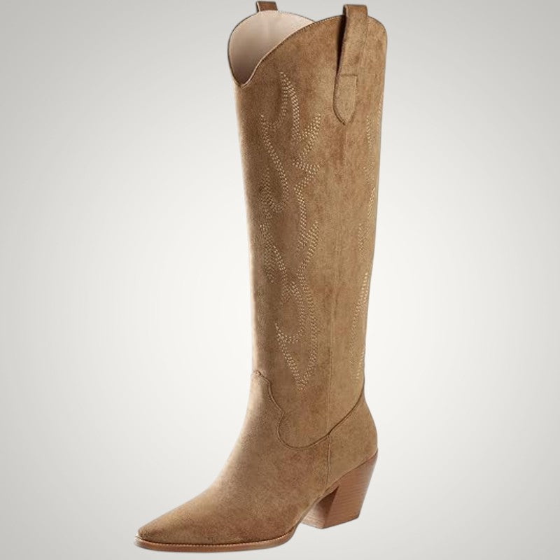 Ava | Women's Casual Knee-High Cowboy Boots