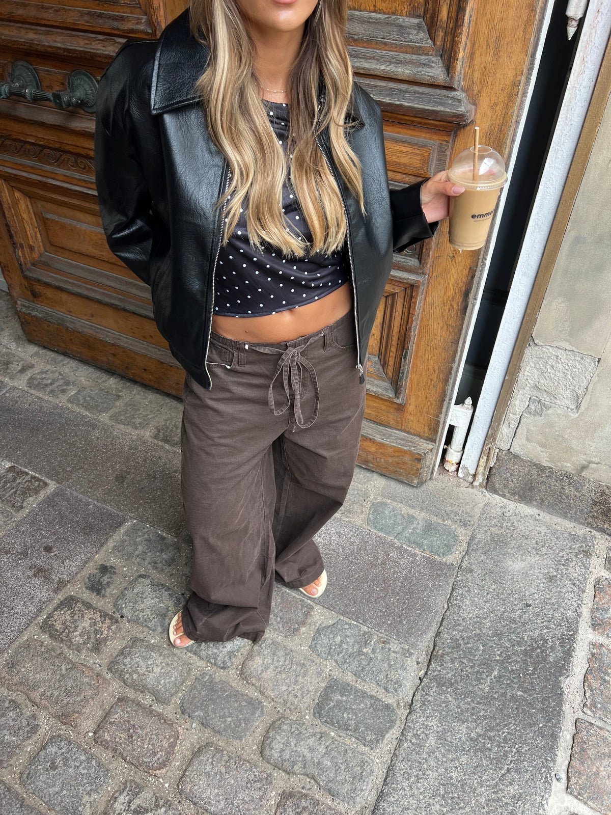Lesley | Women's Relaxed Wide-Leg Drawstring Trousers