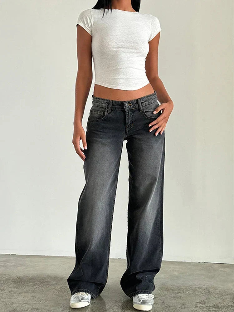 Lola | Women's Relaxed Wide-Leg Baggy Jeans