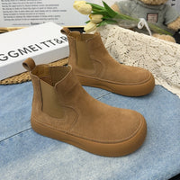 Natasha | Women's Non Slip Suede Chelsea Boots