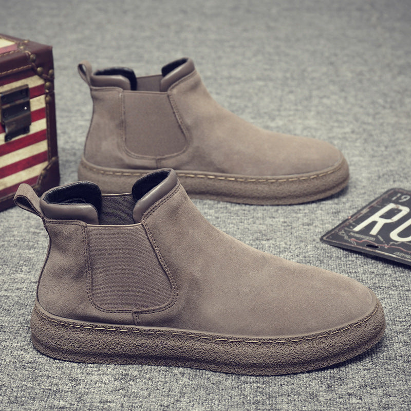 Oliver | Men's Classic Suede Chelsea Boots
