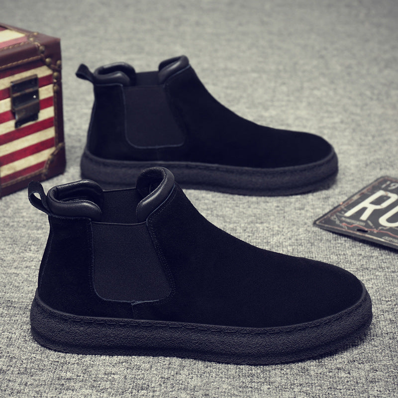 Oliver | Men's Classic Suede Chelsea Boots