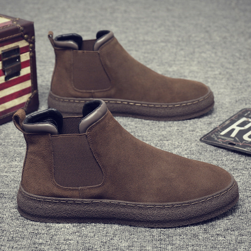 Oliver | Men's Classic Suede Chelsea Boots