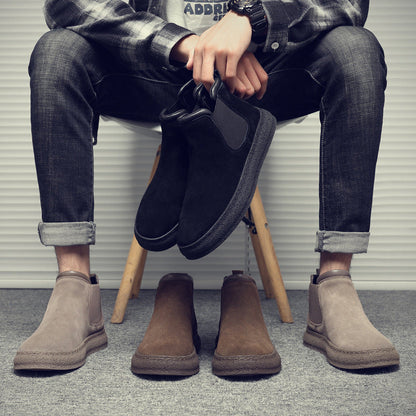 Oliver | Men's Classic Suede Chelsea Boots
