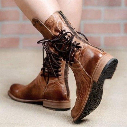 Lindsay | Women's Casual Orthopedic Block Heel Boots