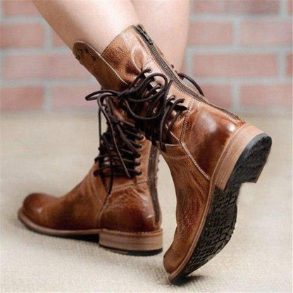 Lindsay | Women's Casual Orthopedic Block Heel Boots