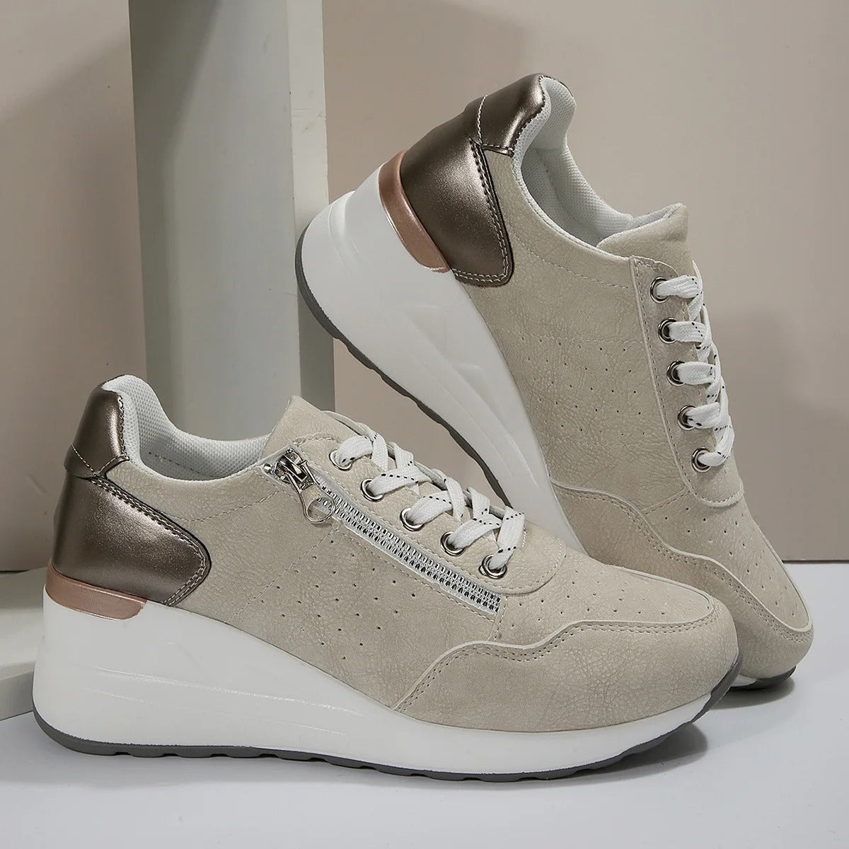 Chloe | Women's Casual Orthopedic Platform Sneaker Shoes