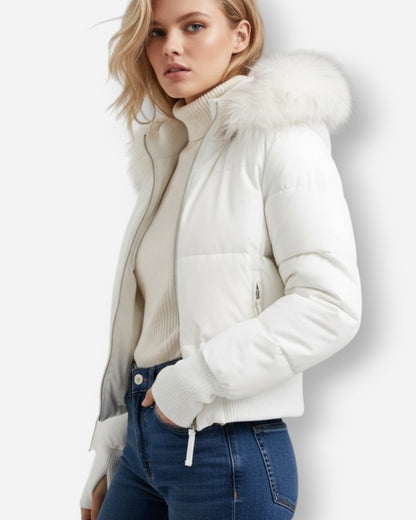 Phoebe | Women's Quilted Faux-Fur Winter Park Jacket