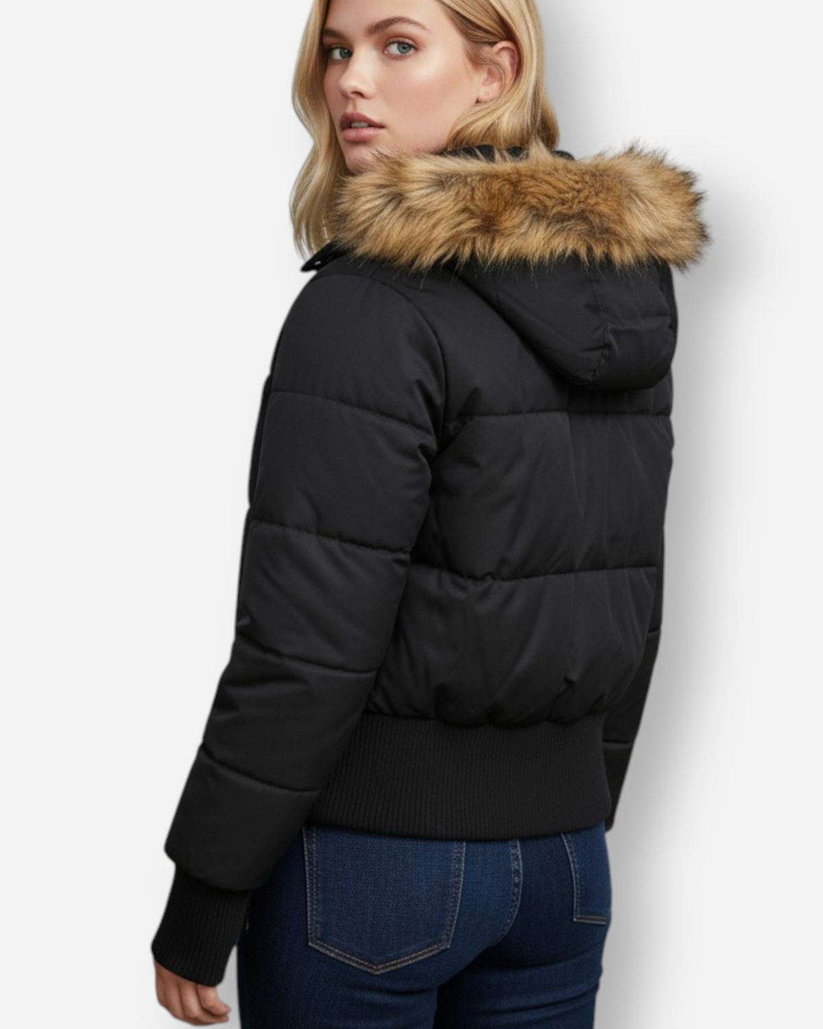 Phoebe | Women's Quilted Faux-Fur Winter Park Jacket