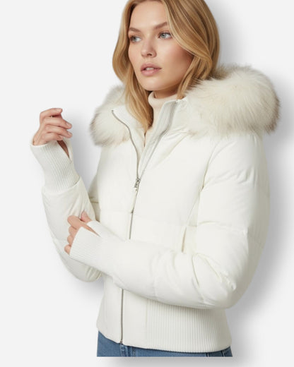 Phoebe | Women's Quilted Faux-Fur Winter Park Jacket