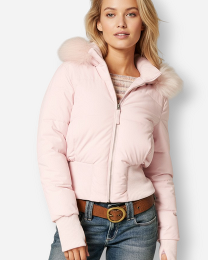 Phoebe | Women's Quilted Faux-Fur Winter Park Jacket