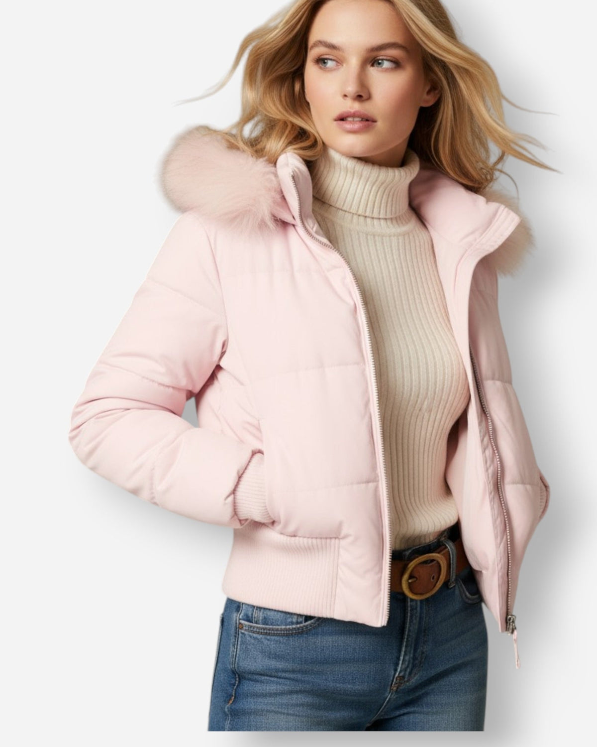 Phoebe | Women's Quilted Faux-Fur Winter Park Jacket