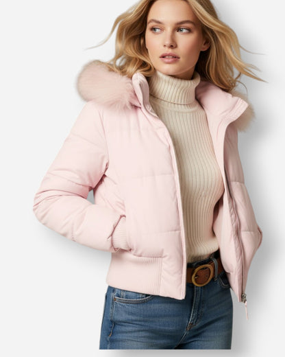 Phoebe | Women's Quilted Faux-Fur Winter Park Jacket