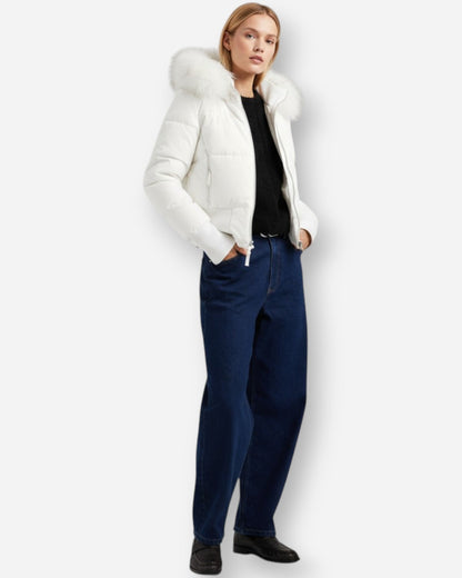 Phoebe | Women's Quilted Faux-Fur Winter Park Jacket