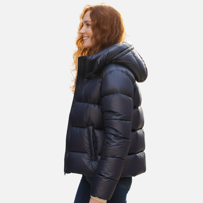 Phoebe | Women's Quilted Hooded Puffer Jacket