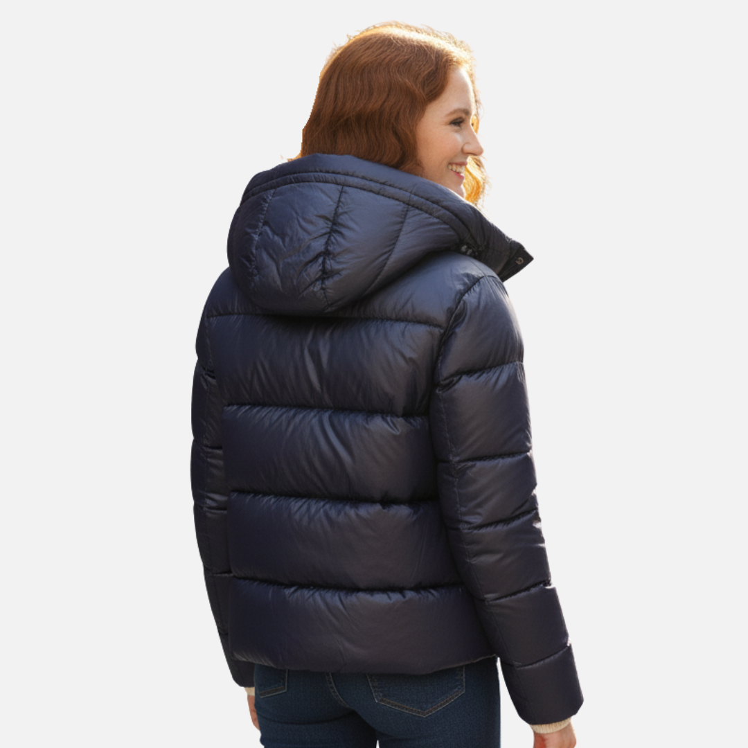 Phoebe | Women's Quilted Hooded Puffer Jacket