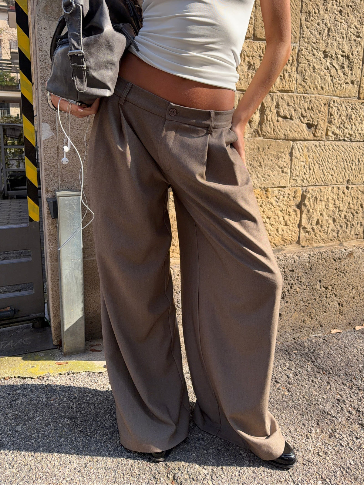 Poppy | Women's High-Waisted Wide Leg Pants