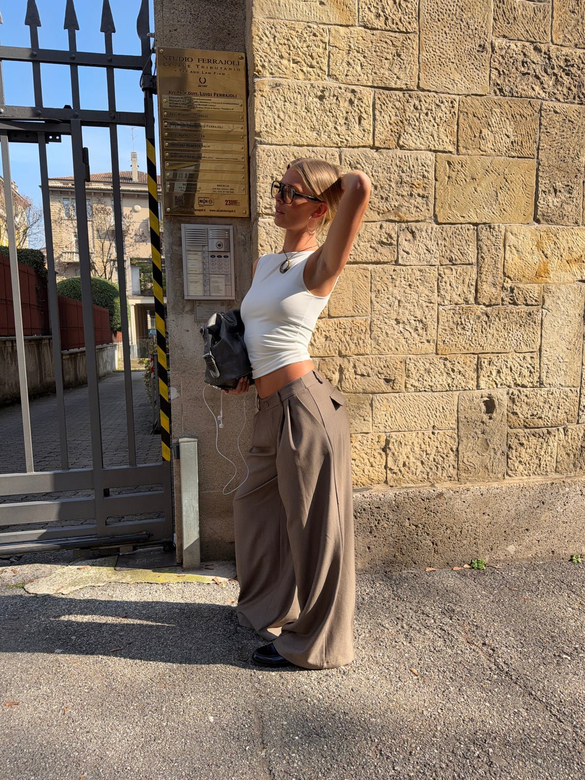 Poppy | Women's High-Waisted Wide Leg Pants