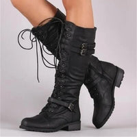Portia | Women's Vintage Knee High Lace Boots