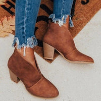 Sarah | Women's Classic Heel Anke Boots