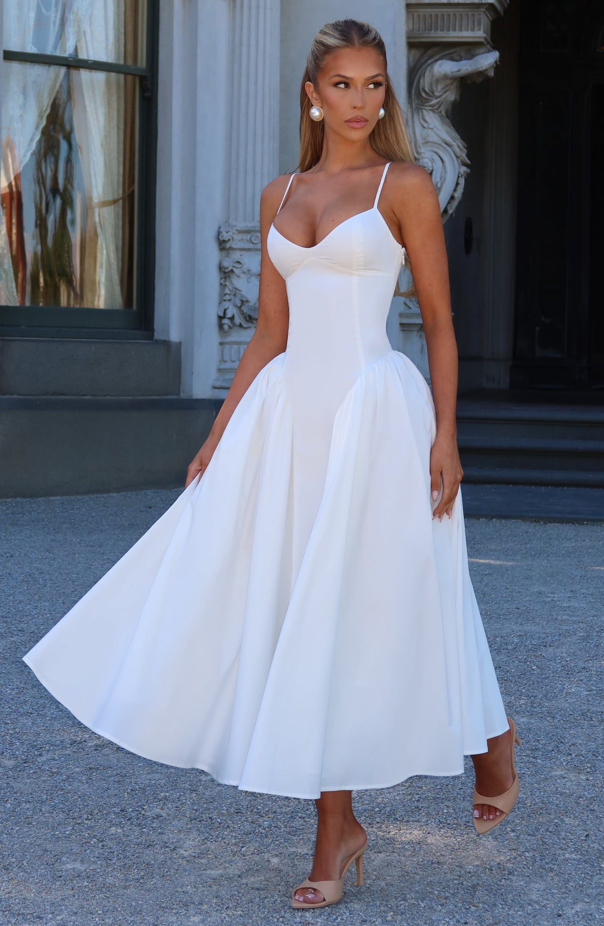 Skye | Women's Sophisticated A-line Summer Midi Dress