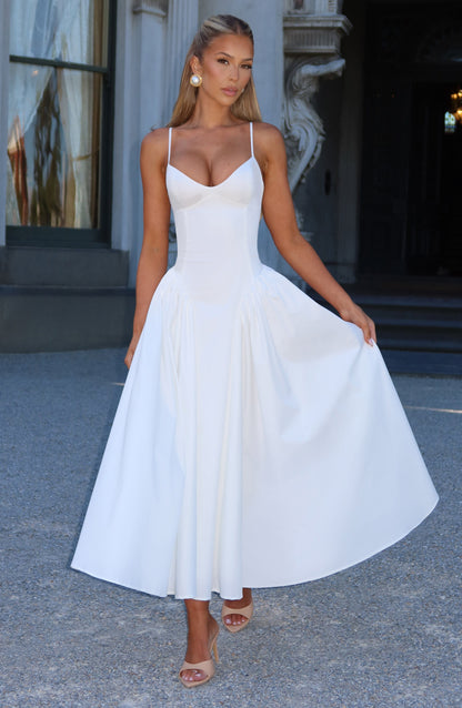 Skye | Women's Sophisticated A-line Summer Midi Dress
