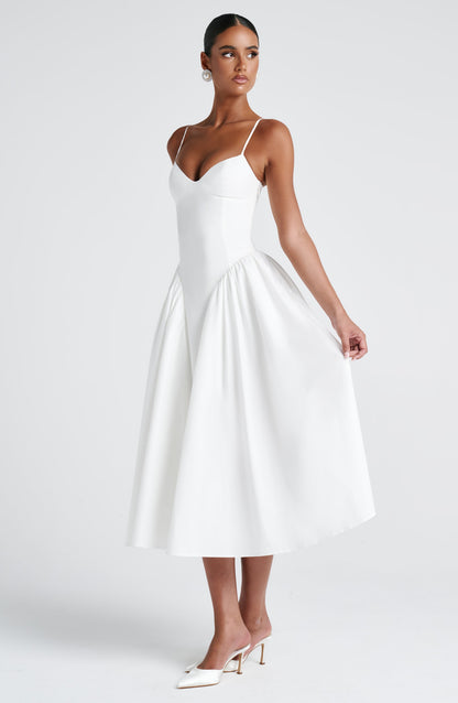 Skye | Women's Sophisticated A-line Summer Midi Dress