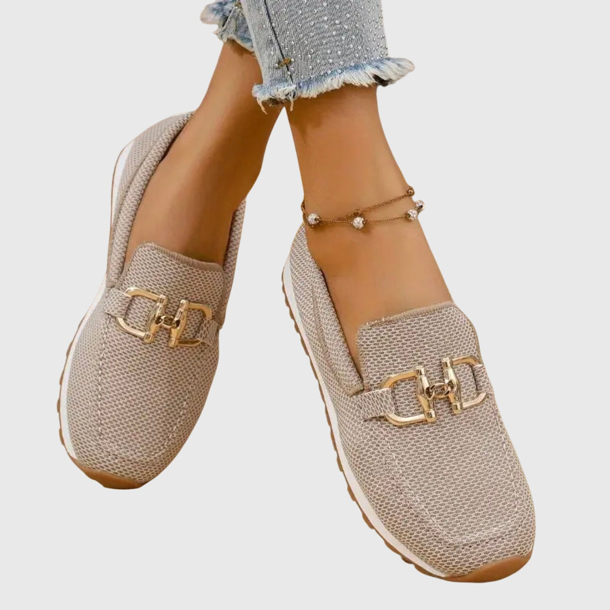 Sophia | Women's Casual Textured Platform Loafers