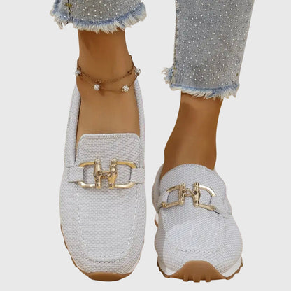 Sophia | Women's Casual Textured Platform Loafers