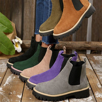 Summera | Women's Caual Lug Sole Chelsea Boots