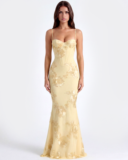 Wendy | Women's Embroided Formal Wedding Guest Dress