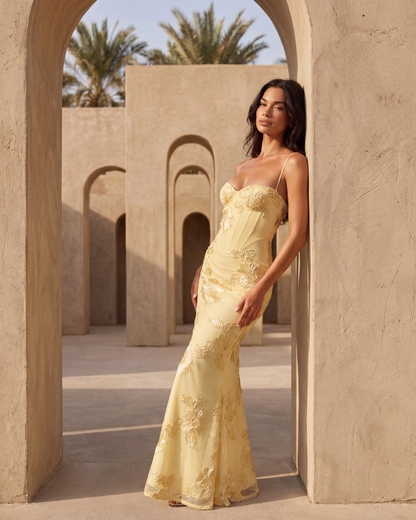 Wendy | Women's Embroided Formal Wedding Guest Dress